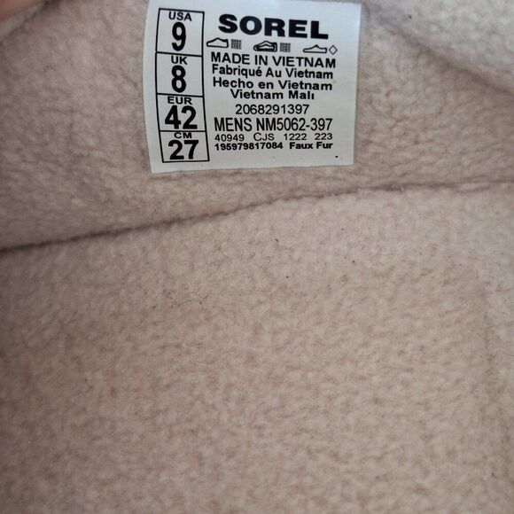 Sorel ONA RMX Puffy Slip On Slippers Shoes size 9 - Picture 6 of 8